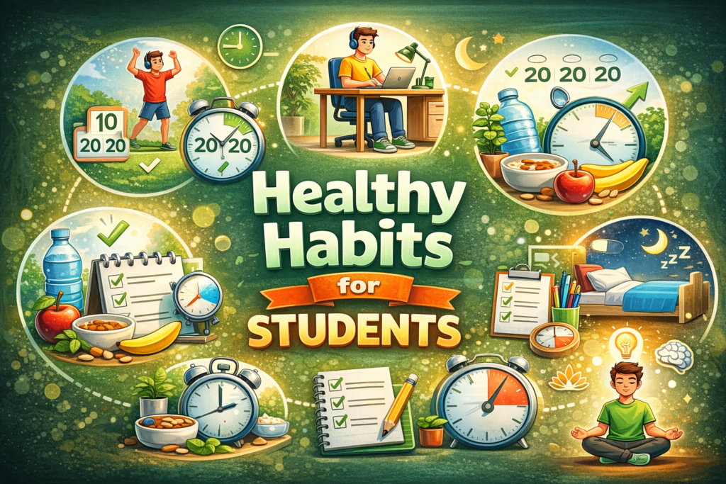 11 Healthy Habits Students Should Start Today